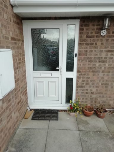 pvc door before